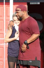 LINDSAY ARNOLD at DWTS Studio in Hollywood 03/20/2016