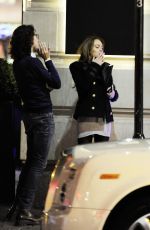 LINDSAY LOHAN at Novikov Restaurant in London 03/15/2016