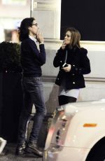 LINDSAY LOHAN at Novikov Restaurant in London 03/15/2016