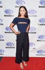 LINDSEY MORGAN at The 100 Panel at Wondercon 2016 in Los Angeles 03/27/2016