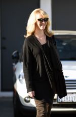 LISA KUDROW Leaves Meche Salon in Beverly Hills 03/22/2016