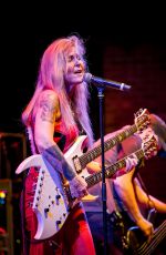 LITA FORD Performs at a Concert at Brooklyn Bowl in Las Vegas 03/06/2016