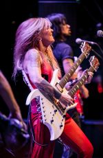 LITA FORD Performs at a Concert at Brooklyn Bowl in Las Vegas 03/06/2016