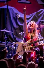 LITA FORD Performs at a Concert at Brooklyn Bowl in Las Vegas 03/06/2016