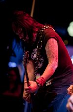 LITA FORD Performs at a Concert at Brooklyn Bowl in Las Vegas 03/06/2016