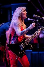 LITA FORD Performs at a Concert at Brooklyn Bowl in Las Vegas 03/06/2016