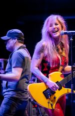 LITA FORD Performs at a Concert at Brooklyn Bowl in Las Vegas 03/06/2016