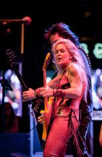 LITA FORD Performs at a Concert at Brooklyn Bowl in Las Vegas 03/06/2016
