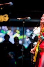 LITA FORD Performs at a Concert at Brooklyn Bowl in Las Vegas 03/06/2016