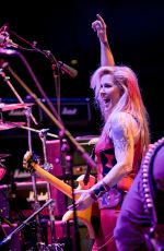 LITA FORD Performs at a Concert at Brooklyn Bowl in Las Vegas 03/06/2016