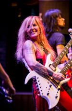 LITA FORD Performs at a Concert at Brooklyn Bowl in Las Vegas 03/06/2016