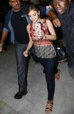 LUCY HALE at Rio De Janeirogaleao international Airport in Brazil 03/05/2016