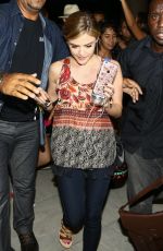 LUCY HALE at Rio De Janeirogaleao international Airport in Brazil 03/05/2016