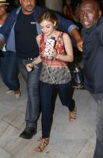 LUCY HALE at Rio De Janeirogaleao international Airport in Brazil 03/05/2016