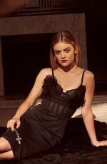 LUCY HALE in Elle Magazine, March 2016 Issue