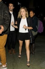 LUCY HALE Leaves Leon Bridges Concert in Los Angeles 03/20/2016