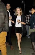 LUCY HALE Leaves Leon Bridges Concert in Los Angeles 03/20/2016