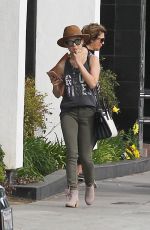 LUCY HALE Out and About in Los Angeles 03/03/2016