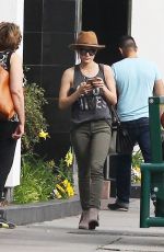 LUCY HALE Out and About in Los Angeles 03/03/2016