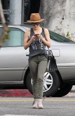 LUCY HALE Out and About in Los Angeles 03/03/2016