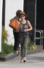 LUCY HALE Out and About in Los Angeles 03/04/2016