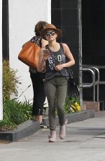 LUCY HALE Out and About in Los Angeles 03/04/2016