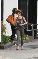 LUCY HALE Out and About in Los Angeles 03/04/2016