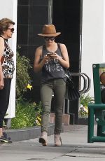LUCY HALE Out and About in Los Angeles 03/04/2016