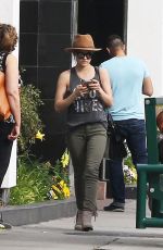 LUCY HALE Out and About in Los Angeles 03/04/2016