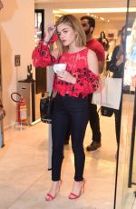 LUCY HALE Shopping in Sao Paulo 03/04/2016