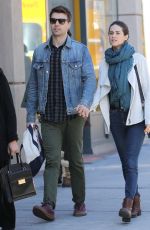 LYNDSY FONSECA Out and About in Beverly Hills 03/08/2016