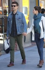 LYNDSY FONSECA Out and About in Beverly Hills 03/08/2016