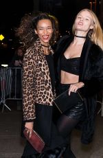 MAGDALENA FRACKOWIAK Arrives at V Magazine Party in New York