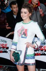 MAISIE WILLIAMS at Jameson Empire Awards 2016 in London 03/20/2016