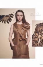 MAISIE WILLIAMS in Instyle Magazine, UK April 2016 Issue