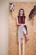 MAISIE WILLIAMS in Instyle Magazine, UK April 2016 Issue