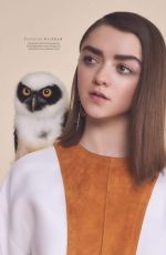 MAISIE WILLIAMS in Instyle Magazine, UK April 2016 Issue