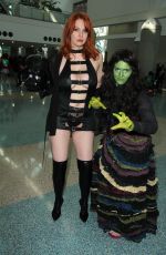 MAITLAND WARD Doing Cosplay at Wonder Con in Los Angeles 03/26/2016