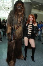 MAITLAND WARD Doing Cosplay at Wonder Con in Los Angeles 03/26/2016