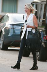 MALIN AKERMAN Shopping at Barneys New York in Beverly Hills 03/18/2016