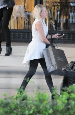 MALIN AKERMAN Shopping at Barneys New York in Beverly Hills 03/18/2016