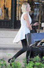 MALIN AKERMAN Shopping at Barneys New York in Beverly Hills 03/18/2016