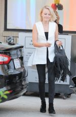 MALIN AKERMAN Shopping at Barneys New York in Beverly Hills 03/18/2016