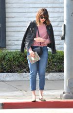 MANDY MOORE Out and About in Beverly Hills 03/09/2016