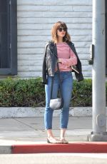 MANDY MOORE Out and About in Beverly Hills 03/09/2016