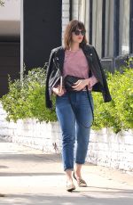 MANDY MOORE Out and About in Beverly Hills 03/09/2016
