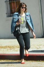 MANDY MOORE Out in Los Angeles 03/15/2016