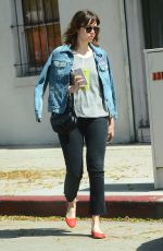 MANDY MOORE Out in Los Angeles 03/15/2016
