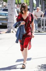 MANDY MOORE Out in Los Angeles 03/23/2016