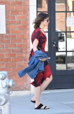 MANDY MOORE Out in Los Angeles 03/23/2016